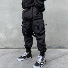Load image into Gallery viewer, Techwear Casual Elastic Waist Cargo Pants