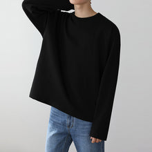Load image into Gallery viewer, Solid Color Long Sleeve Casual T-Shirt