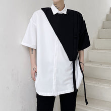 Load image into Gallery viewer, Black And White Panel Shirt