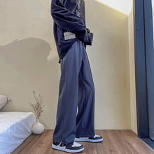 Load image into Gallery viewer, Drape Slit Straight Leg Trousers