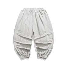 Load image into Gallery viewer, Solid Color Cotton Linen Loose Casual Bloomers