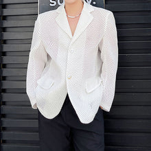 Load image into Gallery viewer, Cutout Loose Casual Blazer