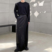 Load image into Gallery viewer, Multicolored Beaded Wide-Leg Paneled Culottes
