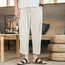 Load image into Gallery viewer, Men's Summer Linen Loose Casual Pants