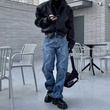 Load image into Gallery viewer, Irregular Twisted Wide-Leg Jeans