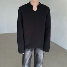 Load image into Gallery viewer, U-neck Waffle Casual Loose Bottoming Shirt
