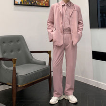 Load image into Gallery viewer, Pink Suit Trench Coat