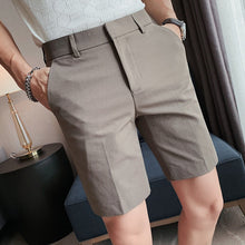 Load image into Gallery viewer, Thin Casual Suit Shorts