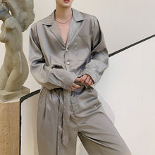 Load image into Gallery viewer, Silky Satin Shirt Trousers