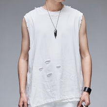Load image into Gallery viewer, Ripped Loose Vest Bottoming Shirt