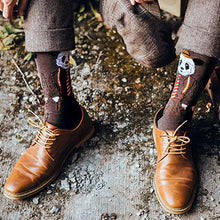 Load image into Gallery viewer, Gentleman Panda Suit Socks 3 Pairs