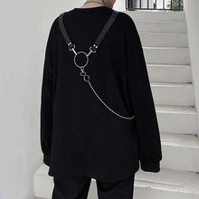 Load image into Gallery viewer, Metal Strap Cargo Long Sleeve Sweatshirt