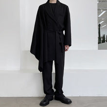 Load image into Gallery viewer, Irregular Cloak Cape Suit Coat