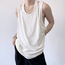 Load image into Gallery viewer, Fake Two Pieces Loose Vest