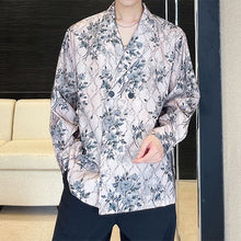 Load image into Gallery viewer, Floral Print Long-sleeve Shirt