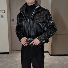 Load image into Gallery viewer, Topstitch Thick Short Jacket