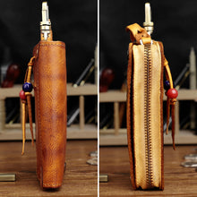 Load image into Gallery viewer, Retro Handmade Leather Wallet Key Bag