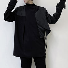 Load image into Gallery viewer, Irregular Stand Collar T-shirt