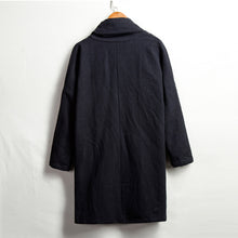 Load image into Gallery viewer, Cotton Linen Mid-length Cardigan