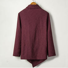 Load image into Gallery viewer, Cotton And Linen Mid-length Top