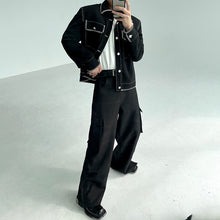 Load image into Gallery viewer, Topstitched Contrast Design Jackets