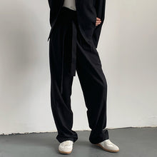 Load image into Gallery viewer, High Waist Mopping Casual Trousers