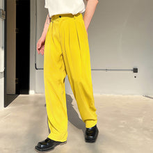 Load image into Gallery viewer, Bright Draped Casual Wide Leg Pants