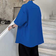 Load image into Gallery viewer, Tie Waffle Short Sleeve Shirt