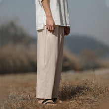 Load image into Gallery viewer, Summer Linen Loose Cropped Pants