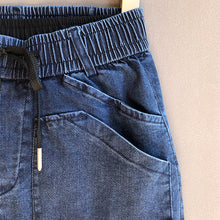 Load image into Gallery viewer, Summer Multi-pocket Skinny Stretch Harem Jeans