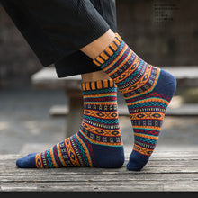 Load image into Gallery viewer, Men's Retro Ethnic Socks