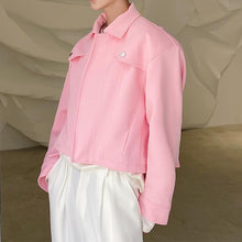 Load image into Gallery viewer, Solid Casual Cropped Jacket