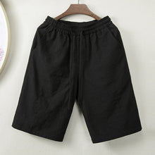 Load image into Gallery viewer, Summer Cotton Linen Loose Shorts