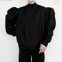 Load image into Gallery viewer, Men's Puff Sleeve Loose Jacket