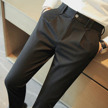 Load image into Gallery viewer, British Casual Slim Suit Pants