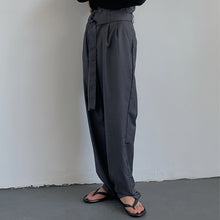 Load image into Gallery viewer, High Waist Mopping Casual Trousers