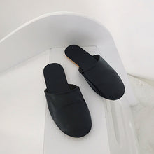 Load image into Gallery viewer, Vintage PU Leather Slippers