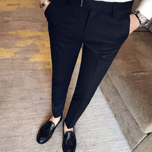 Load image into Gallery viewer, Striped Slim-Fit Trousers