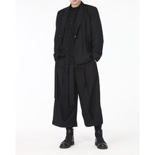 Load image into Gallery viewer, Lace-up Casual Cropped Trousers