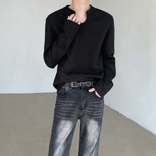 Load image into Gallery viewer, U-neck Waffle Casual Loose Bottoming Shirt