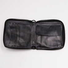 Load image into Gallery viewer, Retro Leather Zipper Wallet
