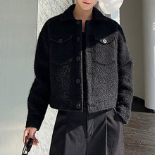 Load image into Gallery viewer, Solid Color Cropped Knit Jacket