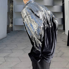 Load image into Gallery viewer, Embroidered Sequin Shirt