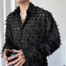 Load image into Gallery viewer, Fringe Transparent Stage Long Sleeve Shirt