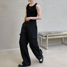 Load image into Gallery viewer, Loose Casual Big Pocket Trousers
