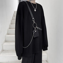 Load image into Gallery viewer, Metal Strap Cargo Long Sleeve Sweatshirt
