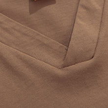 Load image into Gallery viewer, Loose V-Neck Short Sleeve T-Shirt