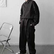 Load image into Gallery viewer, Japanese Retro Big Pocket Jumpsuit