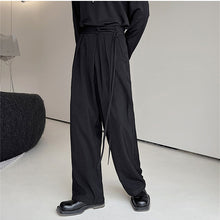 Load image into Gallery viewer, Elasticized Loose Straight Leg Trousers