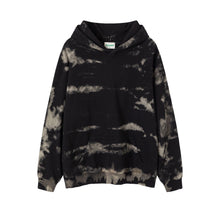 Load image into Gallery viewer, Cotton Tie Dye Crew Neck Hooded Sweatshirt